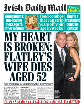 Cover of Irish Daily Mail