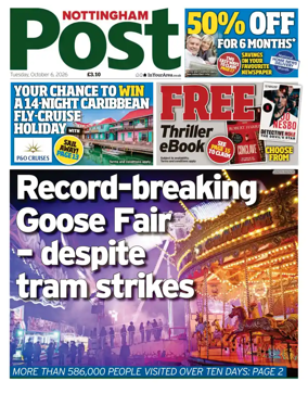 Cover of Nottingham Post