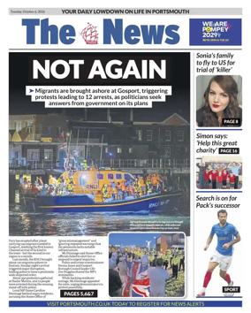 Cover of Portsmouth News