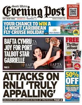 Cover of South Wales Evening Post