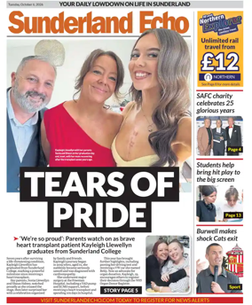 Cover of Sunderland Echo