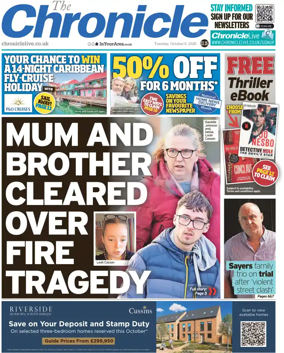 Cover of The Chronicle (UK)