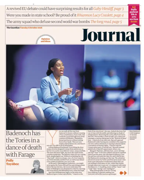 Cover of The Guardian e-paper Journal