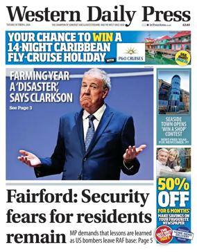 Cover of Western Daily Press