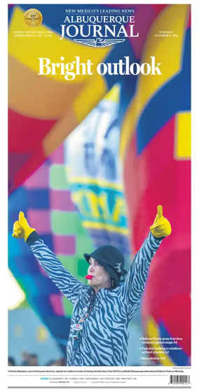 Cover of Albuquerque Journal