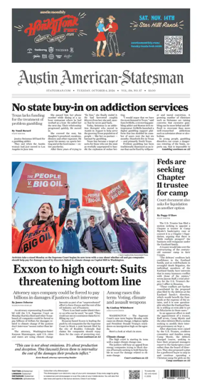 Cover of Austin American-Statesman