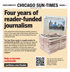 Cover of Chicago Sun-Times