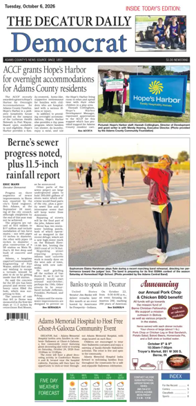 Cover of The Decatur Daily Democrat