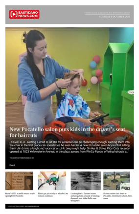 Cover of East Idaho News