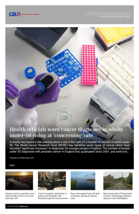 Cover of GB News UK