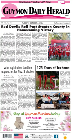 Cover of Guymon Daily Herald