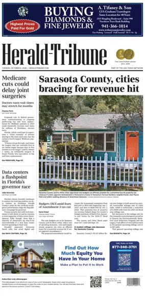 Cover of Herald-Tribune