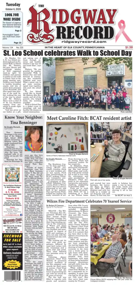 Cover of Ridgway Record