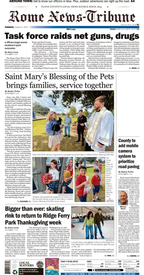 Cover of Rome News-Tribune