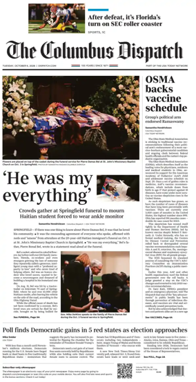 Cover of The Columbus Dispatch