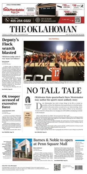 Cover of The Oklahoman