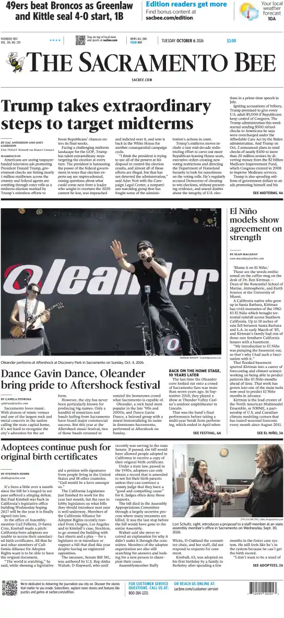 Cover of The Sacramento Bee