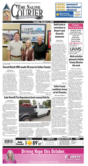 Cover of The Saline Courier