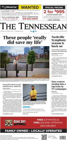 Cover of The Tennessean