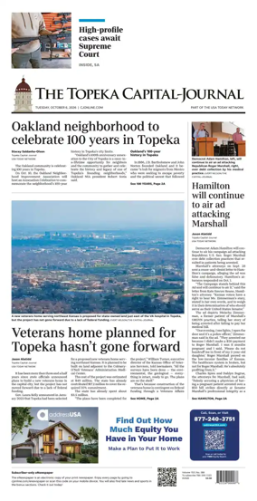 Cover of The Topeka Capital-Journal