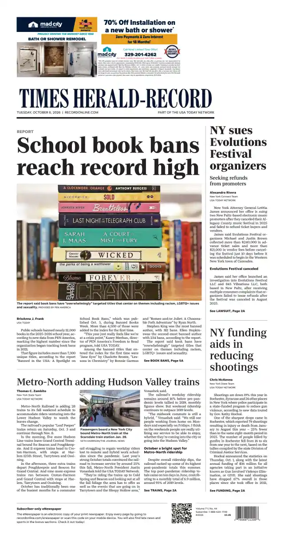 Cover of Times Herald-Record