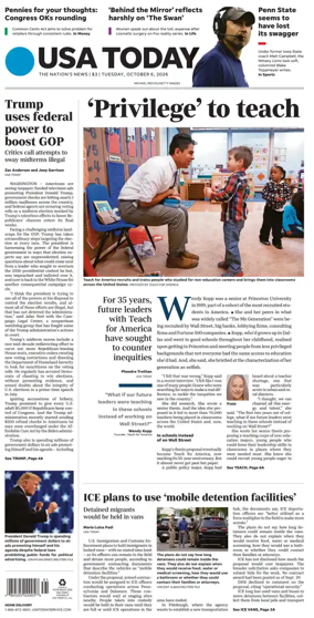 Cover of USA TODAY US Edition
