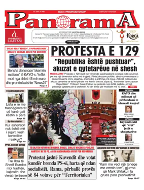 Cover of Panorama (Albania)