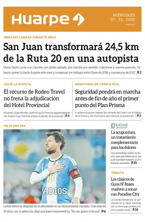 Cover of Diario Huarpe