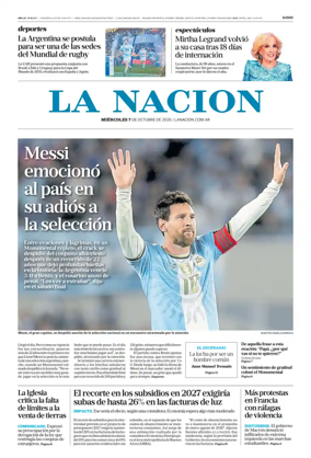 Cover of La Nacion