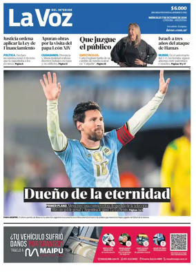 Cover of La Voz del Interior