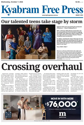 Cover of Kyabram Free Press