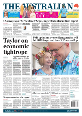 Cover of The Australian