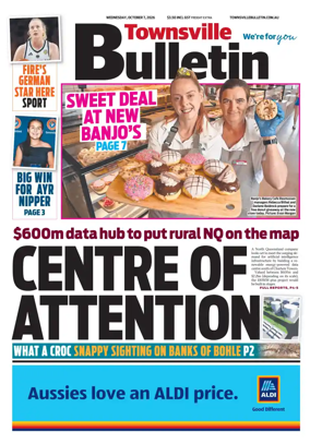 Cover of Townsville Bulletin