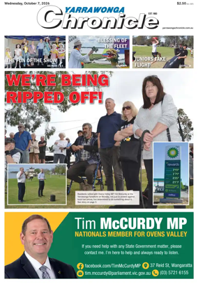 Cover of Yarrawonga Chronicle