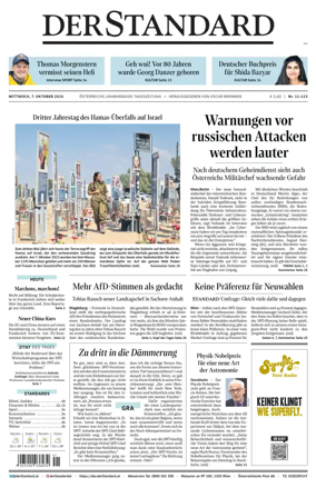 Cover of Der Standard