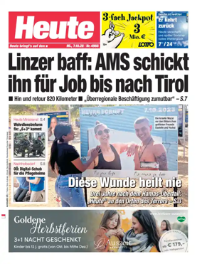 Cover of Heute - Oberosterreich Ausgabe