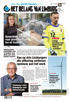 Cover of Het Belang van Limburg