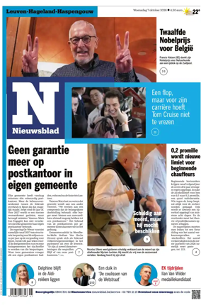 Cover of Het Nieuwsblad