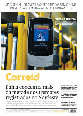 Cover of Correio da Bahia