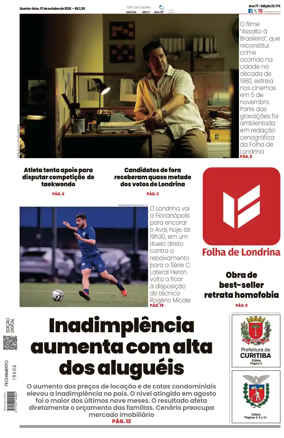 Cover of Folha de Londrina