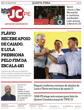 Cover of Jornal do Commercio