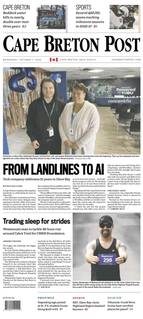 Cover of Cape Breton Post