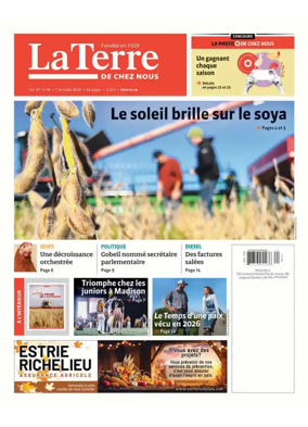 Cover of La Terre de chez nous