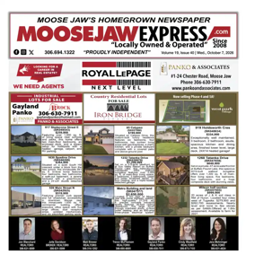 Cover of Moose Jaw Express.com
