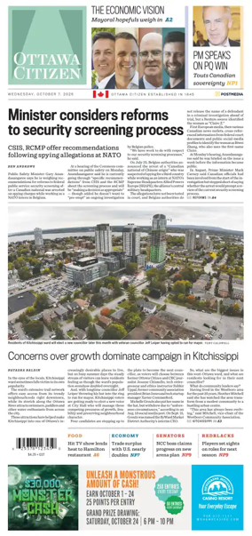 Cover of Ottawa Citizen