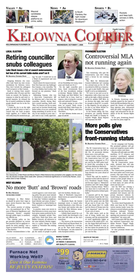 Cover of The Daily Courier