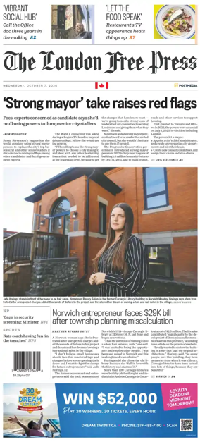 Cover of The London Free Press