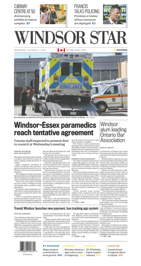Cover of Windsor Star