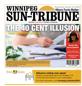 Cover of Winnipeg Sun