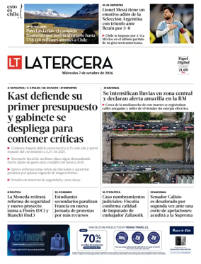 Cover of La Tercera